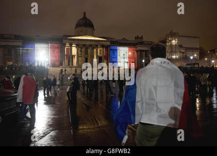 Paris Terror Attack Stock Photo