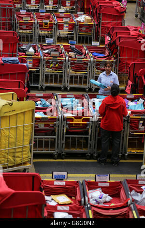 Royal Mail's South Midlands Mail Centre Stock Photo