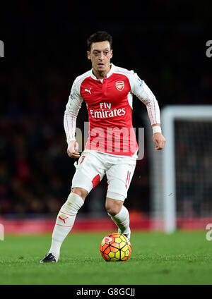 Arsenal v Sunderland - Barclays Premier League - Emirates Stadium. Mesut Ozil, Arsenal. Stock Photo