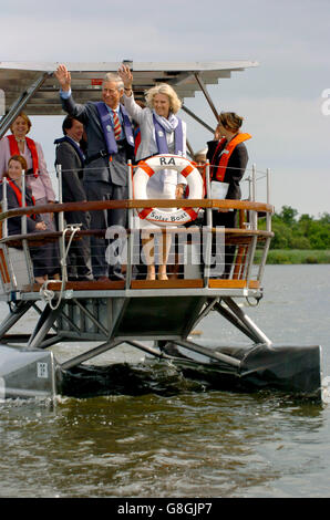 Royal Visit - National Parks Week Stock Photo