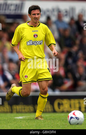 Soccer - Friendly - Brentford v Charlton Athletic - Griffin Park Stock Photo