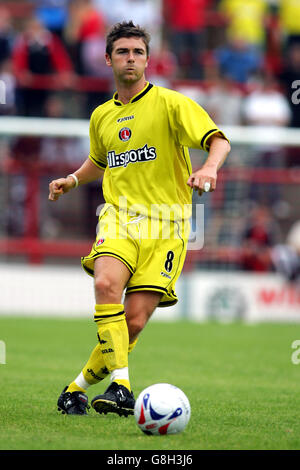 Soccer - Friendly - Brentford v Charlton Athletic - Griffin Park Stock Photo