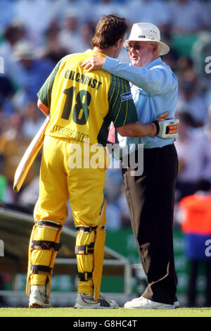 Cricket - The NatWest Challenge 2005 - England v Australia - The Brit Oval Stock Photo