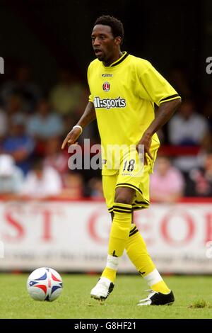 Soccer - Friendly - Brentford v Charlton Athletic - Griffin Park Stock Photo