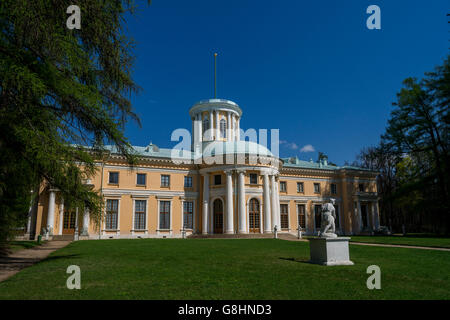 Prince Yusupov's Grand Palace in Arkhangelskoye estate near Moscow Stock Photo