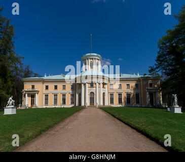 Prince Yusupov's Grand Palace in Arkhangelskoye estate near Moscow Stock Photo