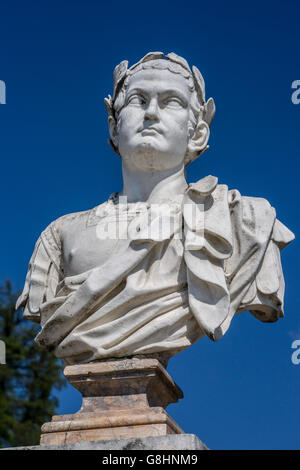 Statues in the park of Arkhangeskoye estate near Moscow, Russia Stock Photo