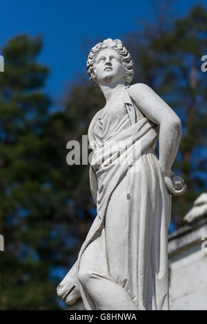 Statues in the park of Arkhangeskoye estate near Moscow, Russia Stock Photo