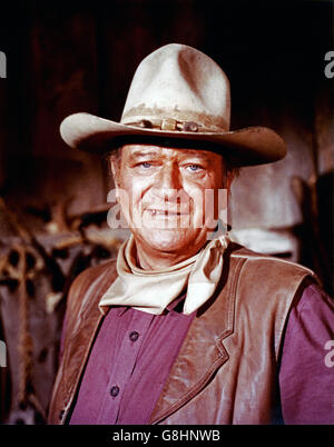 The Cowboys, aka: Die Cowboys, USA 1972, Regie: Mark Rydell, Darsteller: John Wayne Stock Photo