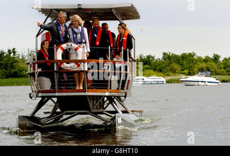 Royal Visit - National Parks Week Stock Photo