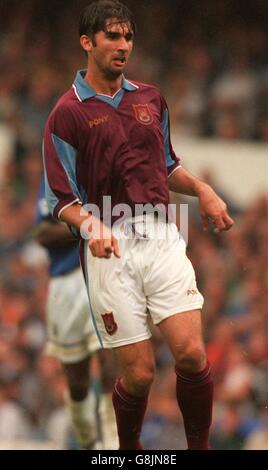 Soccer - FA Carling Premiership - Everton v West Ham United. Paul Kitson, West Ham United Stock Photo