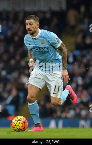 Manchester City's Aleksandar Kolarov during the Barclays Premier League ...