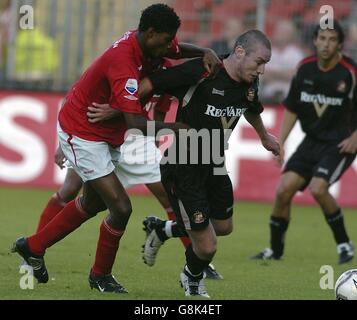 Soccer - Friendly - AZ Alkmaar v Sunderland - Alkmaarder Hout Stadium Stock Photo