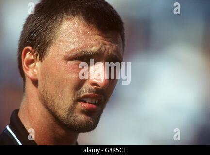 Tennis - US Open Championships from Flushing Meadow. Goran Ivanisevic, Croatia Stock Photo