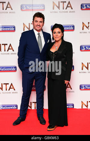 National Television Awards 2016 - Press Room - London Stock Photo