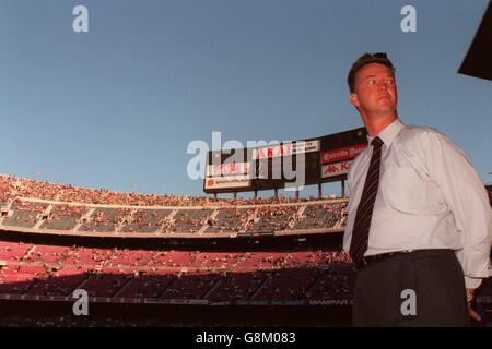 Spanish Soccer - Barcelona v Real Sociedad Stock Photo