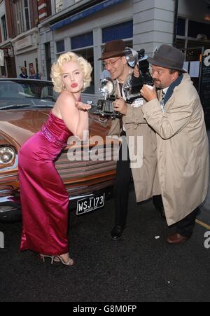 Goodwood Revival - Bluebird Restaurant Stock Photo