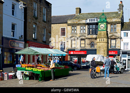 Clocktower in Otley, West Yorkshire, England UK Stock Photo - Alamy