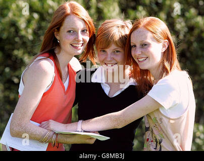 A Level Results 2005 Stock Photo