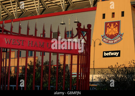 West Ham United v Liverpool - Emirates FA Cup - Fourth Round Replay - Upton Park Stock Photo