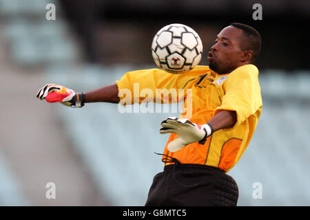 Soccer - International Friendly - DR Congo v Guinea - Stade Yves Du Manoir. Pascal Kalemba, DR Congo Stock Photo