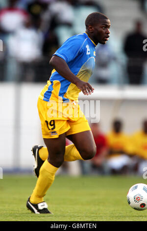 Soccer - International Friendly - DR Congo v Guinea - Stade Yves Du Manoir. Franck Matingou, DR Congo Stock Photo