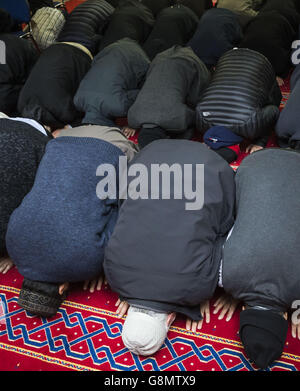 Visit my Mosque Day launch Stock Photo