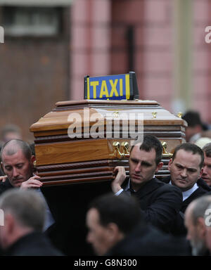 Eddie Hutch funeral Stock Photo