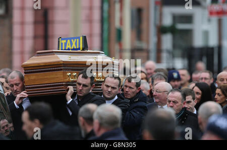 Eddie Hutch funeral Stock Photo