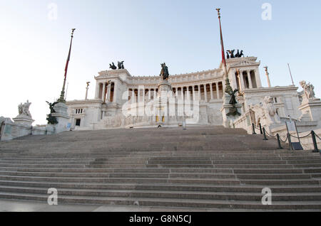 Vittoriano, Monument to Victor Emmanuel II, Rome, Italy, Europe Stock Photo