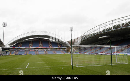Huddersfield Town v Wolverhampton Wanderers - Sky Bet Championship - John Smith's Stadium. A general view of John Smith's Stadium Stock Photo