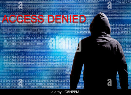 hacker and cybercrime concept Stock Photo