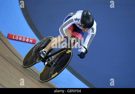 Great Britain's Katy Marchant during the Women's 200m Flying Start