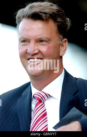 Soccer - Friendly - AZ Alkmaar v Sunderland - Alkmaarder Hout Stadium. Louis Van Gaal, AZ Alkmaar coach Stock Photo