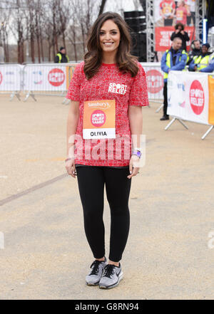 s Sport Relief Games, at The Queen Elizabeth Olympic Park, Stratford, London. Stock Photo