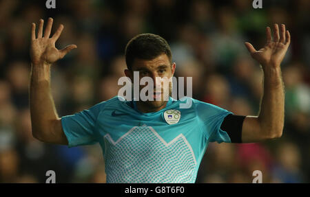 Northern Ireland v Slovenia - International Friendly - Windsor Park Stock Photo