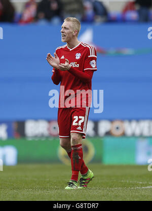 Reading v Cardiff City - Sky Bet Championship - Madejski Stadium Stock Photo