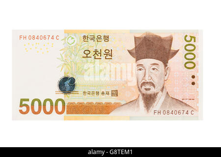 5000 won to myr