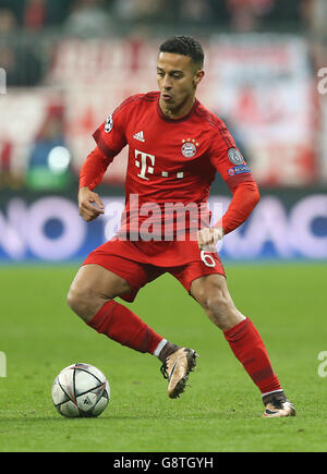 Bayern Munich v Juventus - UEFA Champions League - Round of 16 - Second Leg - Allianz Arena Stock Photo