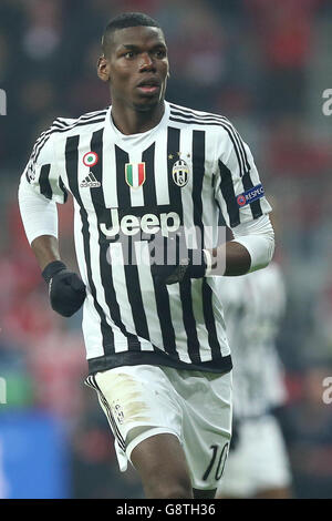 Bayern Munich v Juventus - UEFA Champions League - Round of 16 - Second Leg - Allianz Arena Stock Photo