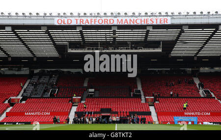 The Old Trafford South Stand that is to be renamed The Bobby Charlton ...