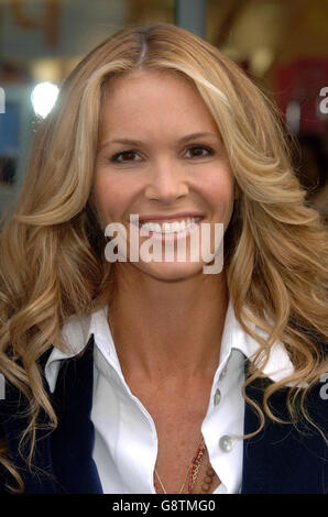 Model and businesswoman Elle Macpherson during a photocall to launch