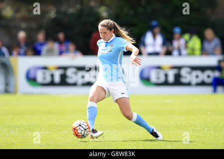 Chelsea Ladies v Manchester City Womens - FA Womens Super League - Wheatsheaf Park. Abbie McManus, Manchester City Women Stock Photo