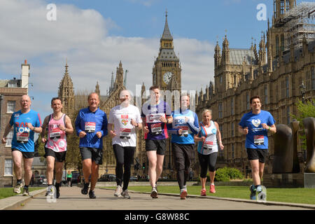 Virgin Money London Marathon 2016 Stock Photo