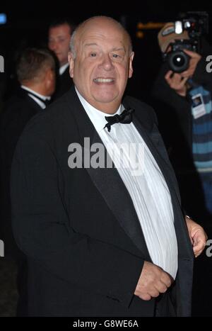 John Savident arrives for the ITV Avenue Of The Stars evening, at London Studios. Stock Photo