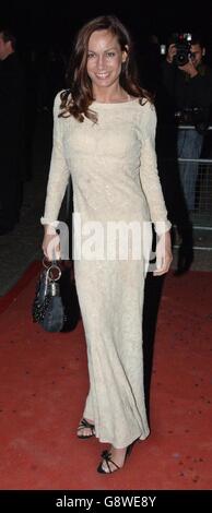 Tara Palmer Tomkinson arrives for the ITV Avenue Of The Stars evening, at London Studios. Stock Photo