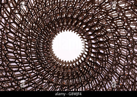 Interactive sculpture The Hive at Kew Gardens, London Stock Photo