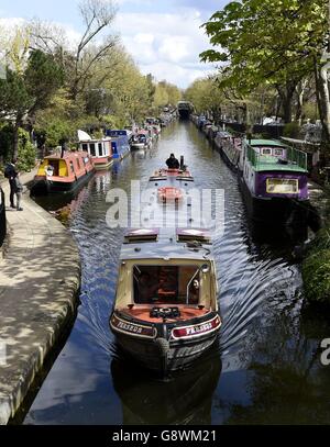 Spring weather Apr 27th 2016 Stock Photo