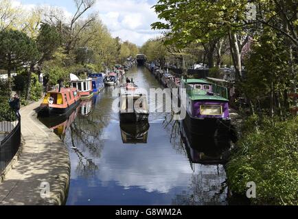 Spring weather Apr 27th 2016 Stock Photo