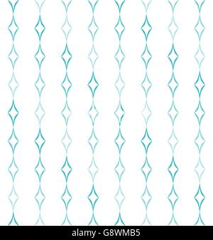 Curved Diamonds Pattern Stock Vector